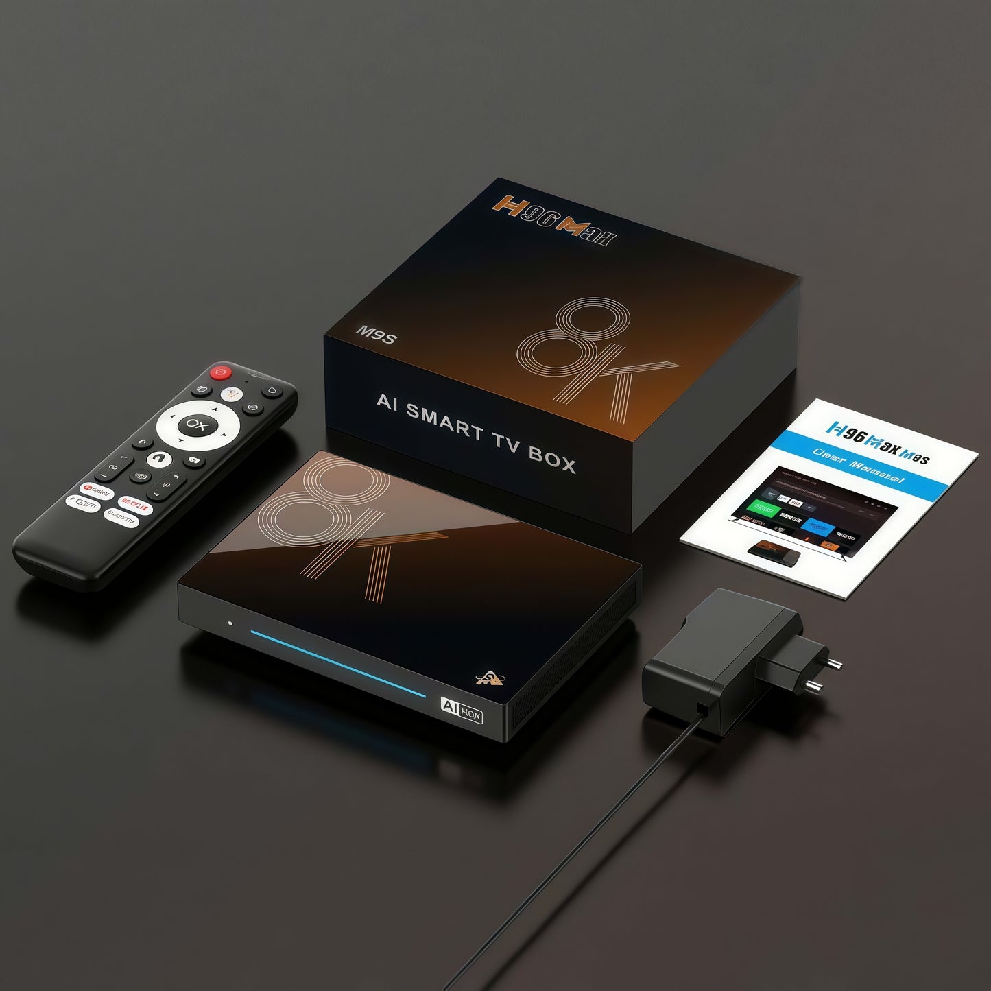 Strong 8K Smart TV Box With Subscription Decoding Function 8K Strong ITV Player Installed Device For Global Countries