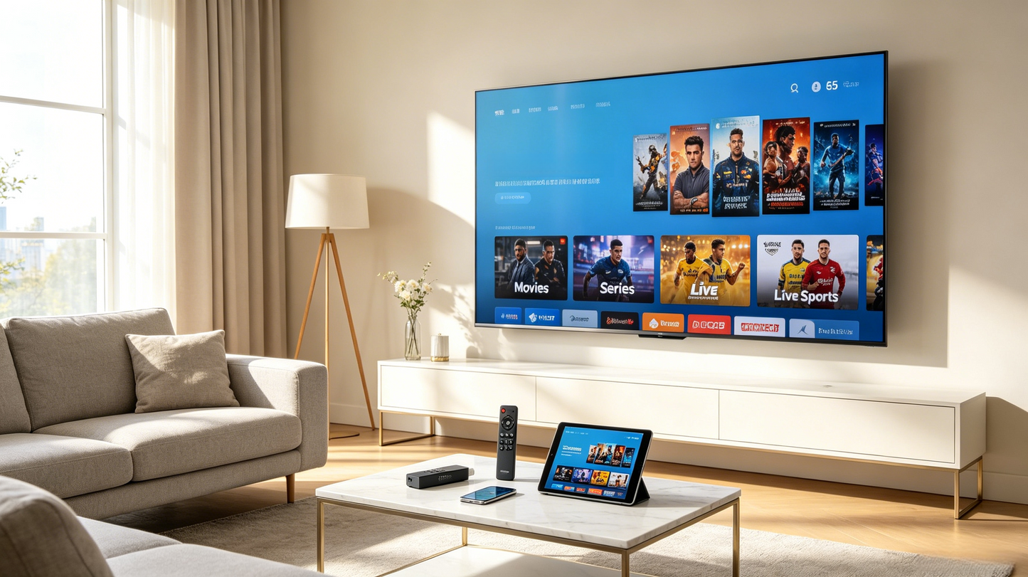 World TV Custom Player Playlist Configuration Instant User Setup 1 Device