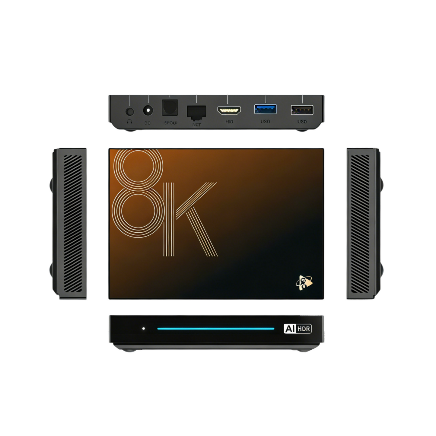 Strong 8K Smart TV Box With Subscription Decoding Function 8K Strong ITV Player Installed Device For Global Countries