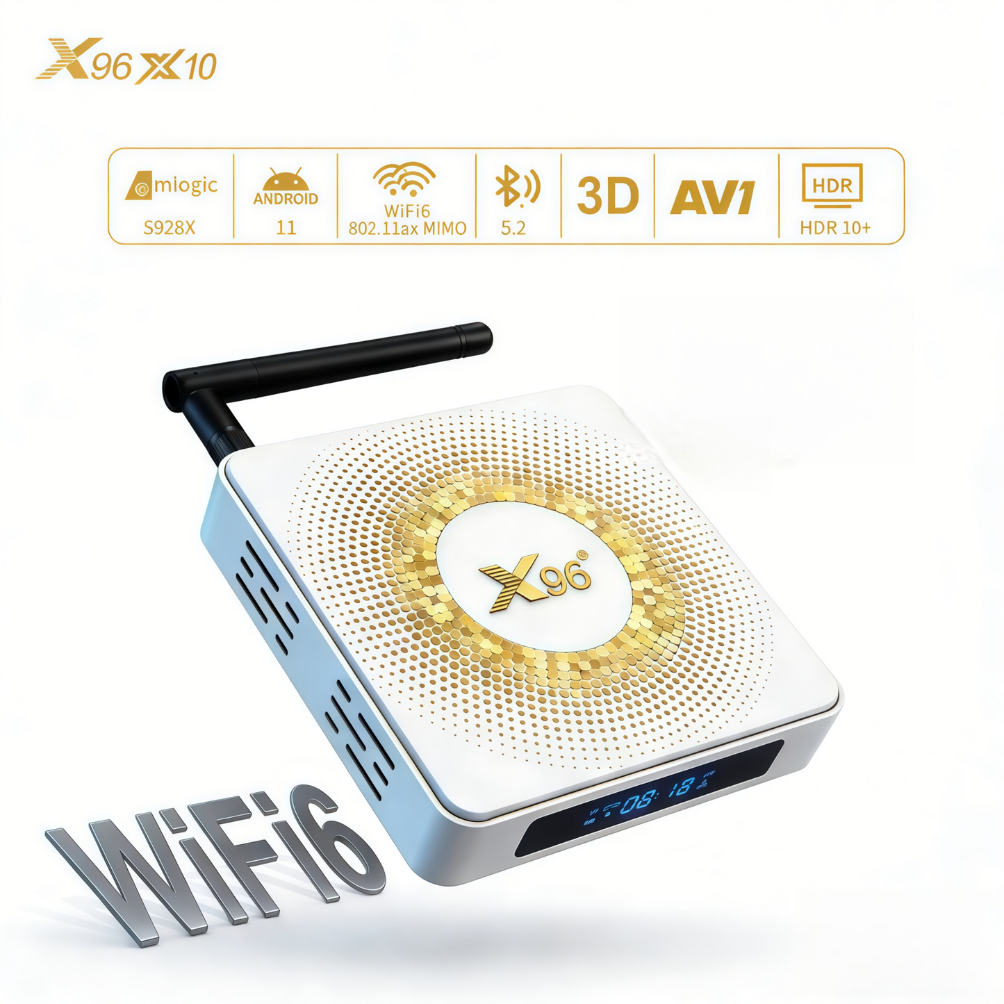 ITV Box With 12 Months Quality Assurance Quad Core Hot for Poland Netherlands Italy Spain UK USA Canada Smart 8K TV Box With Antenna