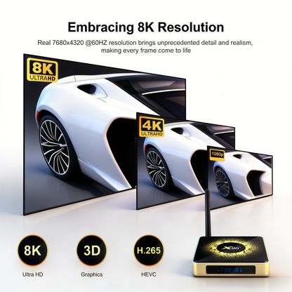 Smart TV Box Support Streaming Subscription Premium Entertainment Device with 12 Months Quality Control Hot in Europe USA