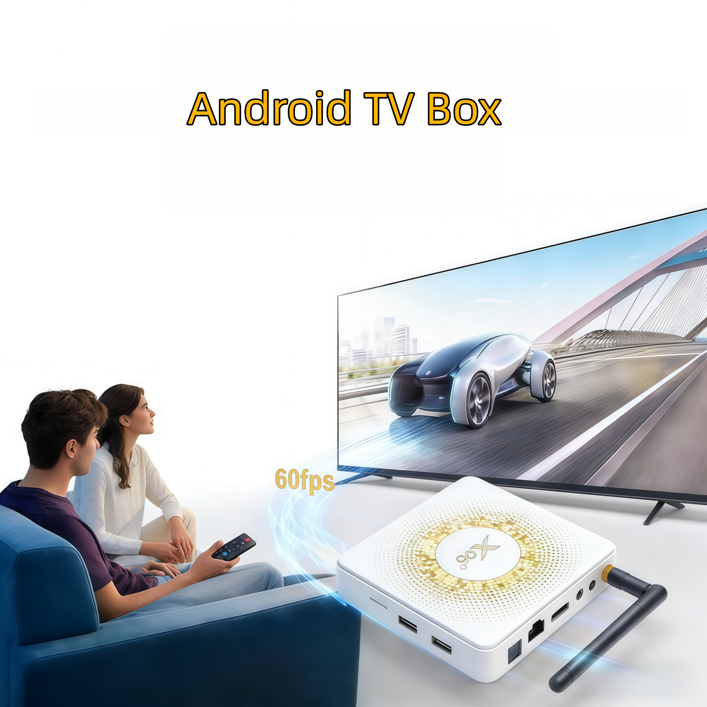 Smart TV Box Support Streaming Subscription Premium Entertainment Device with 12 Months Quality Control Hot in Europe USA