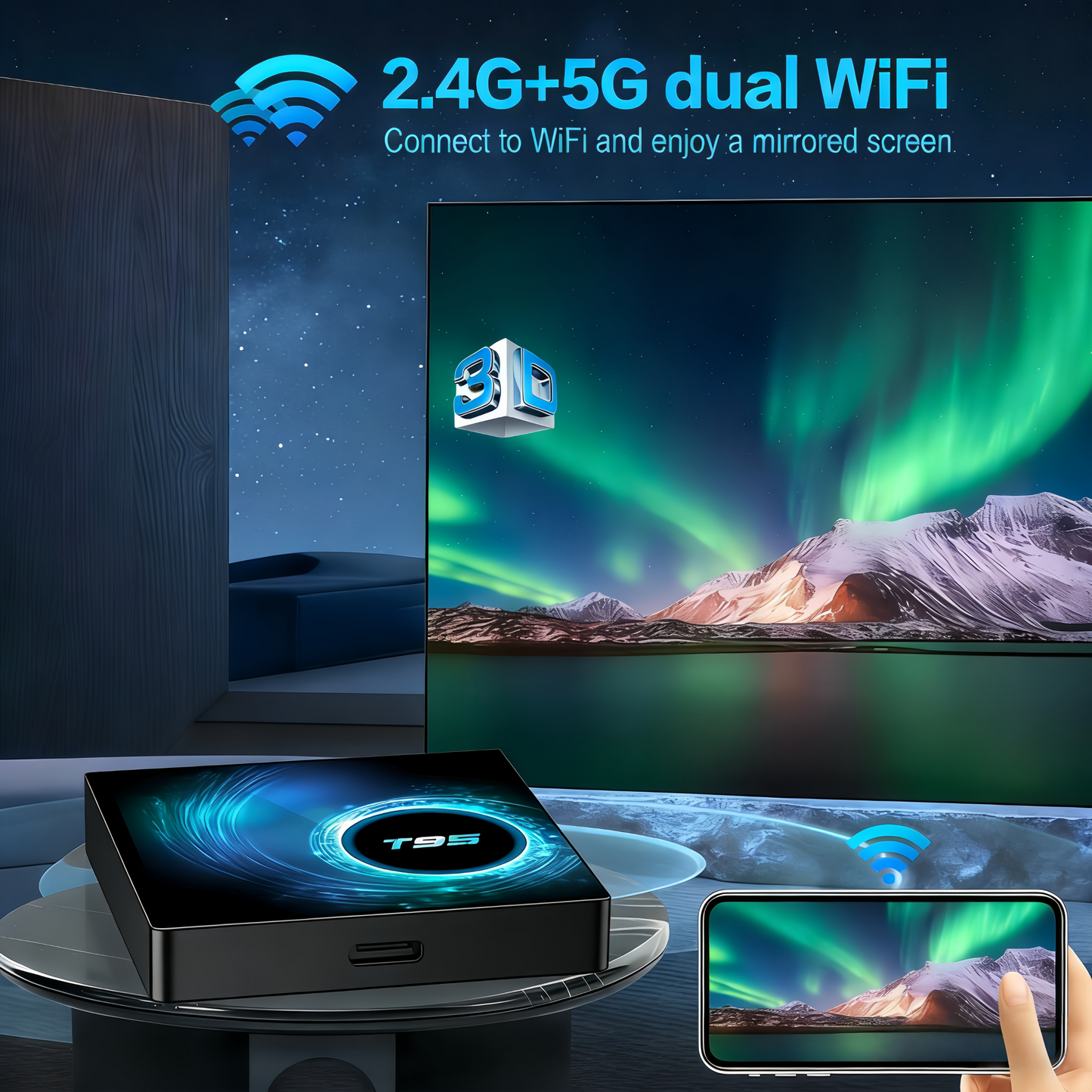 Smart ITV Box to Germany France Free Shipping to Europe Super AI TV Box Poland Netherlands Sweden Smart TV Box